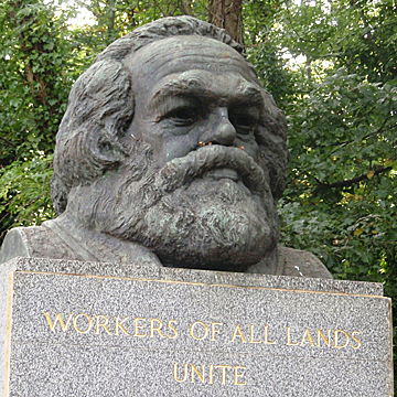 Karl Marx headstone