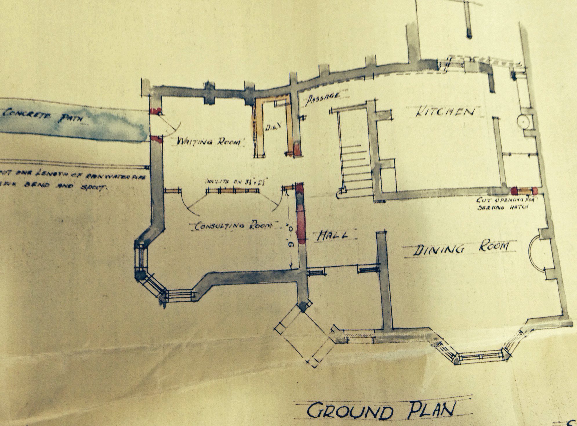 Plans of Craigielea 1930s