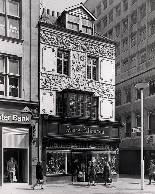 Amos Atkinson's, Northumberland Street in the 1970s